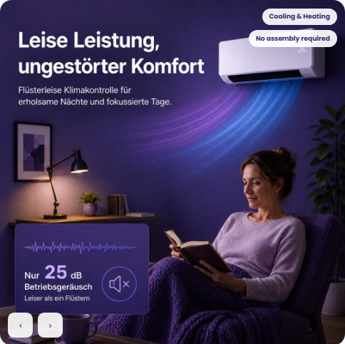 Leiser Betrieb von LifeGauge Breeze mit nur 25 dB